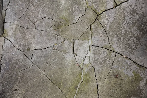 Viejo Muro Cemento Natural Agrietado —  Fotos de Stock