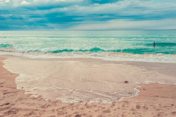 热带天堂多米尼加共和国 塞舌尔 加勒比 毛里求斯 菲律宾 巴哈马 在遥远的天堂海滩放松一下 — 图库照片