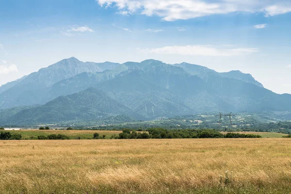 Meadow Mountains Background — Stock Photo, Image