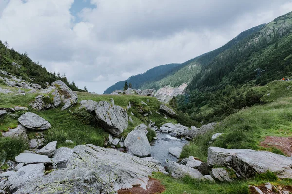 Красивий Гірський Пейзаж Літній Час — стокове фото