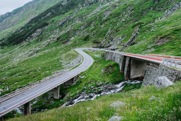 Transfagaras Highway Beautiful Landscape Romania Europe Hiking — Stock Photo, Image