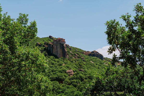 Great Monastery Varlaam High Rock Meteora Thessaly Greece — Stock Photo, Image