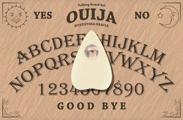 Parler planche Ouija — Image vectorielle