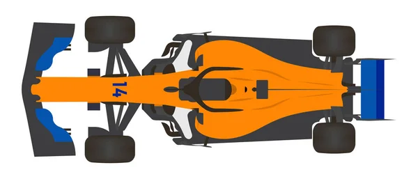 Formel 1 bil — Stock vektor