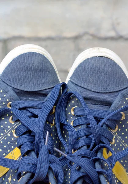 Polka Dot spor ayakkabı