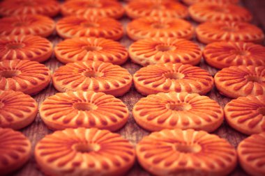 ev yapımı yuvarlak bisküvi