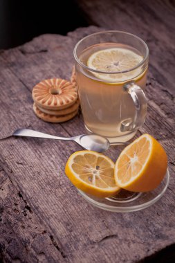 cam Kupası'nda limonata 