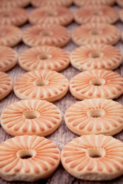 ev yapımı yuvarlak bisküvi