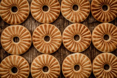 Arka plan ev yapımı bisküvi 