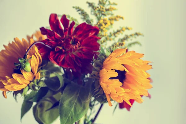 Autumn bouquet of flowers — Stock Photo, Image