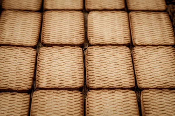 Achtergrond van zelfgemaakte koekjes — Stockfoto