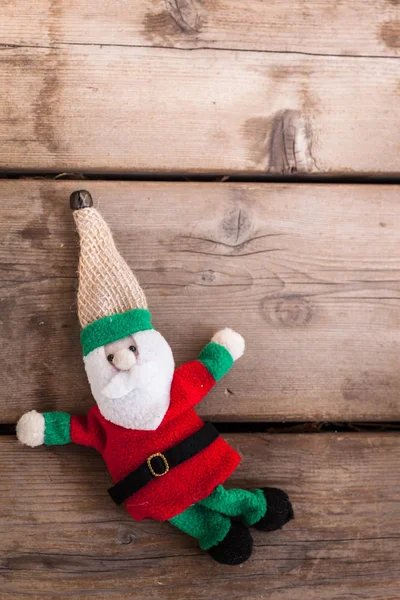 Natal Papai Noel brinquedo — Fotografia de Stock
