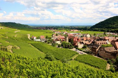 Alsace - güzel bölge ve tatil hedef Fransa