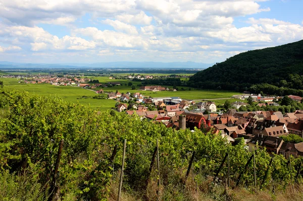 Alsace - prachtige streek en vakantie bestemming in Frankrijk — Stockfoto