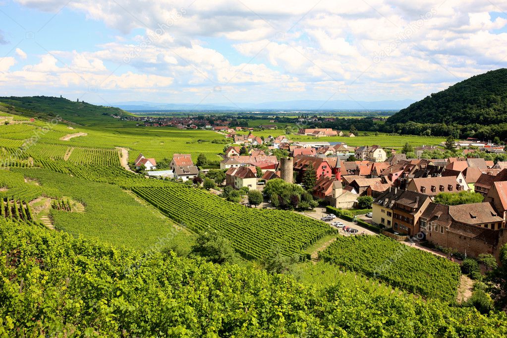 Alsace - beautiful region and holidays destination in France