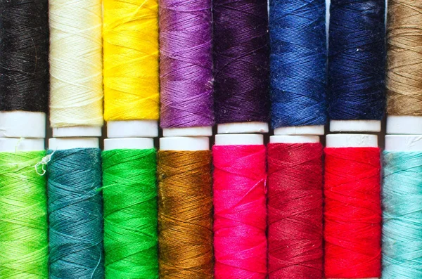 縫製用糸のスプール — ストック写真