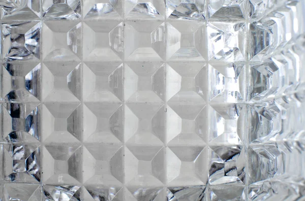 Geometrické Lesklý Crystal Pozadí — Stock fotografie