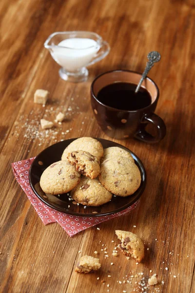 Biscotti al cioccolato — Foto Stock