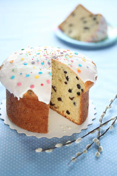 Kulich - Russian Easter Cake — Stock Photo, Image