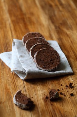 Çikolata Sable - kurabiye kurabiye