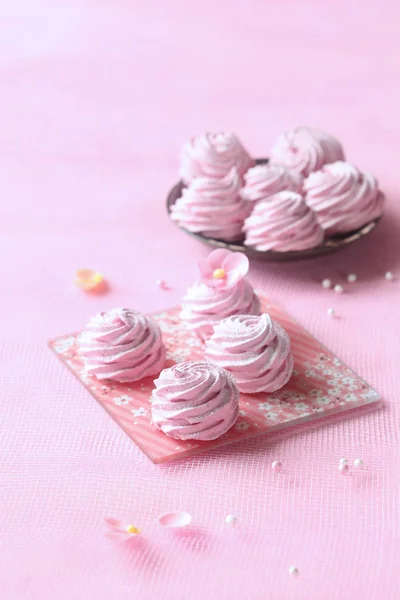 Raspberry Zephyr (Russian Zefir - Marshmallow) — Stock Photo, Image