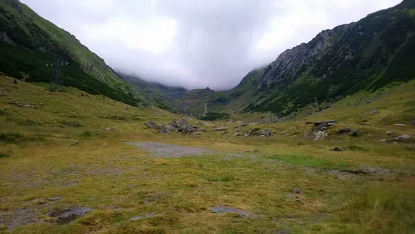 Rumania Cárpatos Vista Mountais Hermosa Naturaleza —  Fotos de Stock