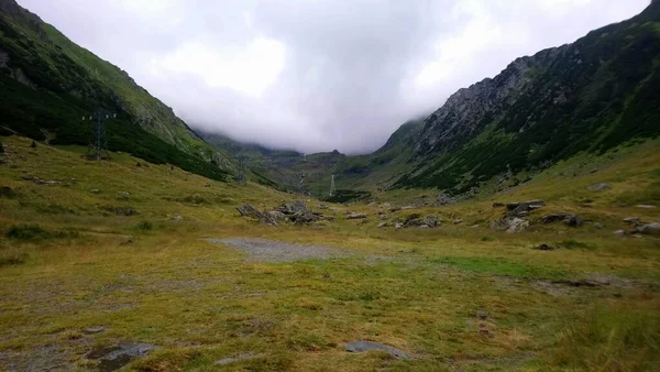 Rumunsko Pohled Karpatské Hory Krásná Příroda — Stock fotografie