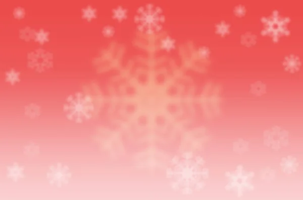 Burred Сніжинка на барвистий фон. — стокове фото