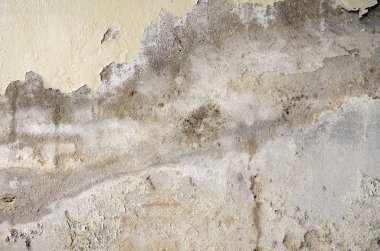 Eski ve beton duvar bozulabilir.