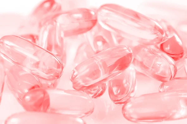Soft Gelatin Capsule Use Pharmaceutical Manufacturing Contain Oily Drug Nutritional — Stock Photo, Image