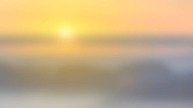 Ürünler için gün doğumundan bulanık arkaplan, arkaplan ve web tasarımı.