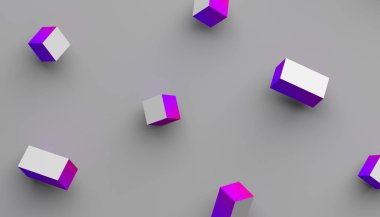 Minimalist 3d arka plan.