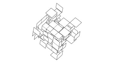 Soyut Geometrik Tasarım
