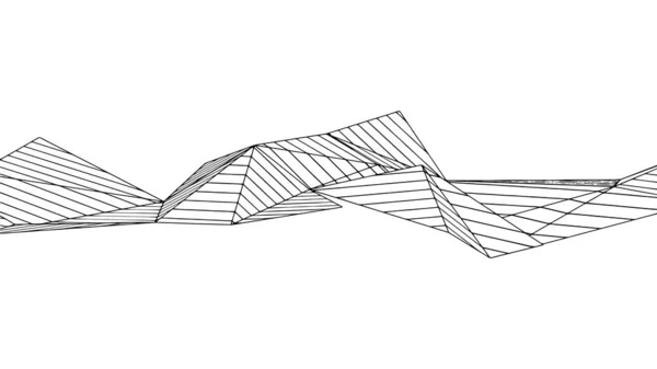 Diseño geométrico abstracto — Archivo Imágenes Vectoriales