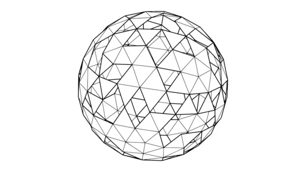 Desenho geométrico abstrato — Vetor de Stock