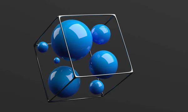 Абстрактный 3D-рендер — стоковое фото