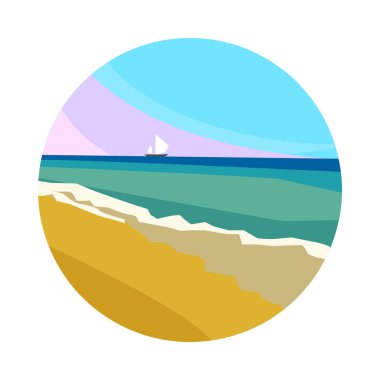 simge doğa düz deniz ve plaj