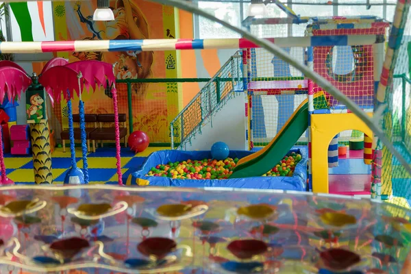 Izmail Ukraine Sept 2017 Play Center Children Different Activities Toys — Stock Photo, Image