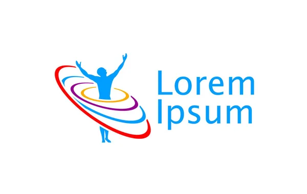 Rehabilitasyon simgesi ve sağlıklı yaşam merkezi