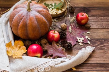 sonbahar sebze ve meyveler