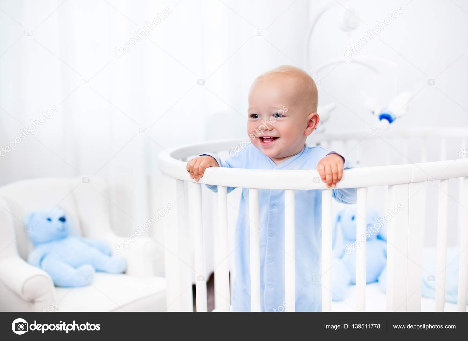 standing mobile baby