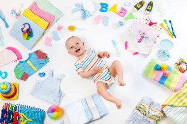 Bebek Giyim ve bebek bakım ürünleri ile