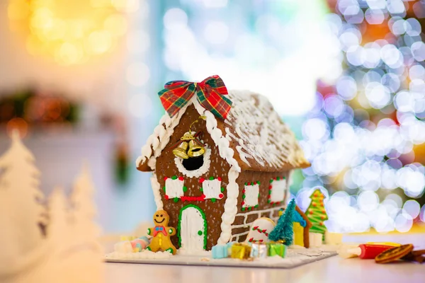 Gingerbread House para o Natal — Fotografia de Stock