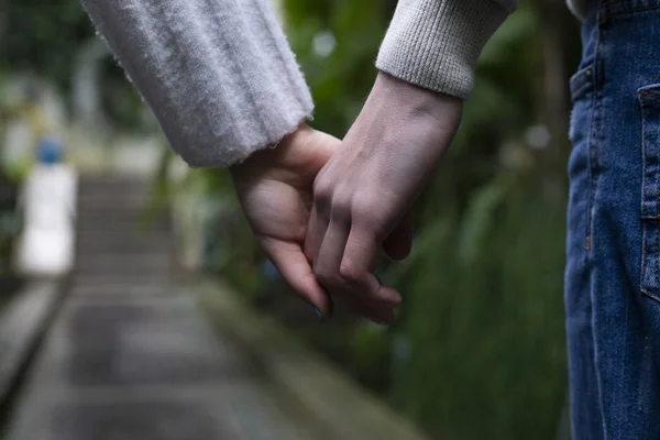 Manos Enamoradas Siempre Juntas — Foto de Stock