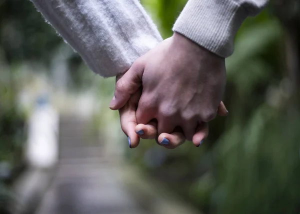 Handen Liefde Altijd Samen — Stockfoto