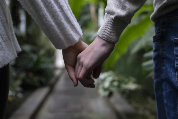 Manos Enamoradas Siempre Juntas — Foto de Stock