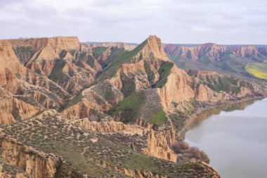 carcass of burujon landslide by rainwater