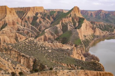 carcass of burujon landslide by rainwater