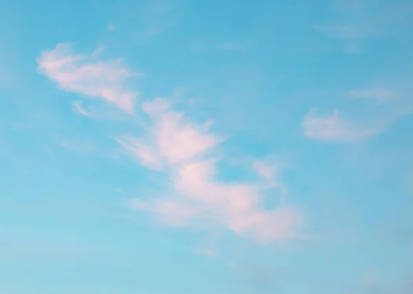Hintergrund Von Sonne Und Wolken Pastellfarbe — Stockfoto