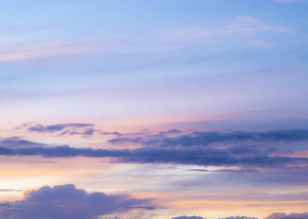 Bunte Defokussierte Sonnenuntergang Himmel Und Meer Natur Hintergrund Mit Unschärfe — Stockfoto